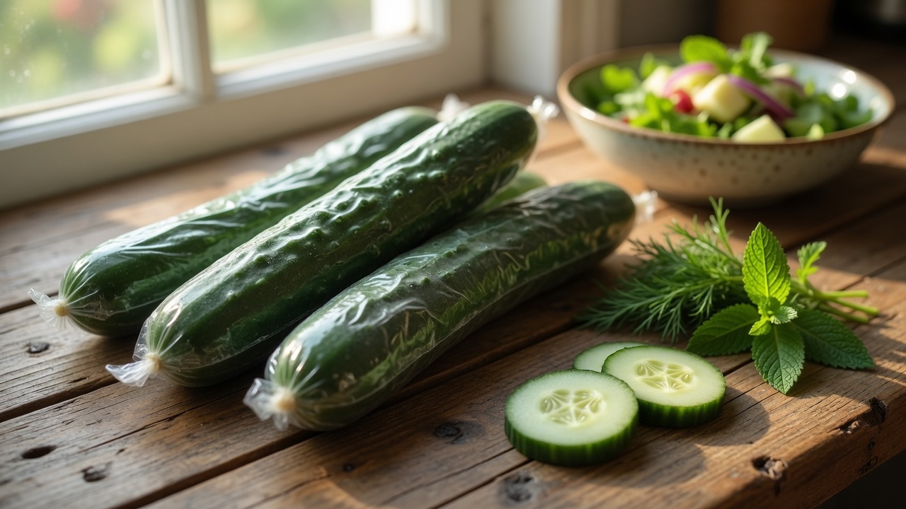 Why Are English Cucumbers Always Wrapped in Plastic?